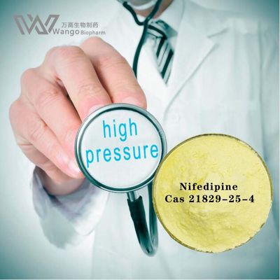 Antihypertensive Antianginal Pharmaceutical Nifedipine USP 99%
