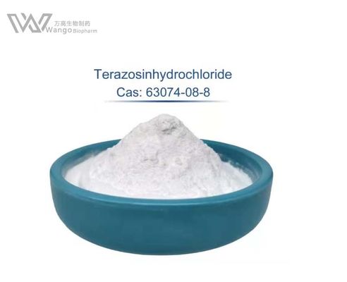Terazosin Hydrochloride Pharma Pure Powder 99% Cas 63074-08-8