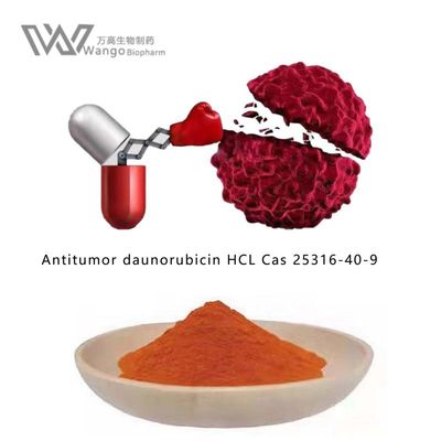 Doxorubicin hydrochloride Cancer Chemotherapy Agents 99% Cas 25316-40-9