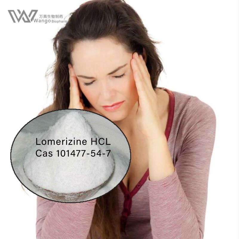 99% API Active Pharmaceutical Ingredient Lomerizine Hydrochloride Migraine Treatment