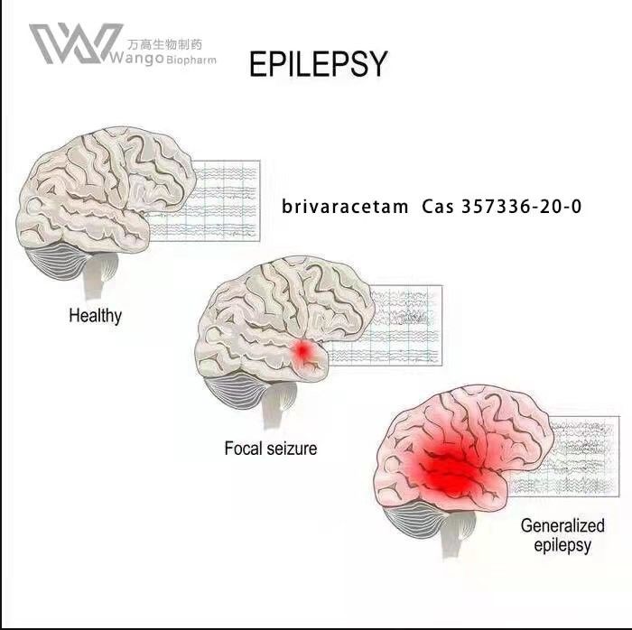 of High Purity and Efficiency Pharma Pure Powder Brivaracetam Anti-Epilepsy Cas 357336-20-0 API