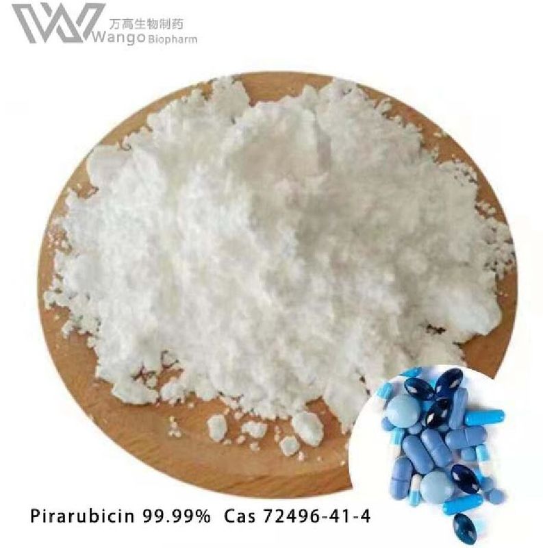 Pirarubicin 99.99% Antineoplastic Antibiotic In Powder Form Cas 72496-41-4