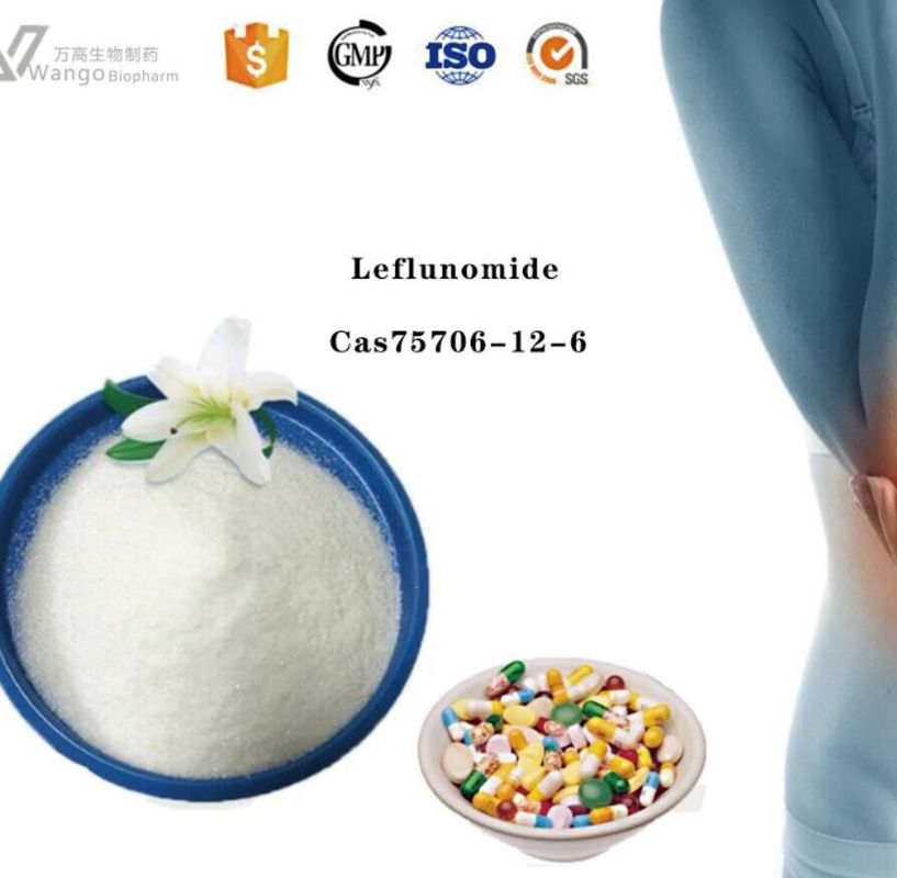 Antirheumatic Arthritis Leflunomide Immunosuppressant Cas 75706-12-6