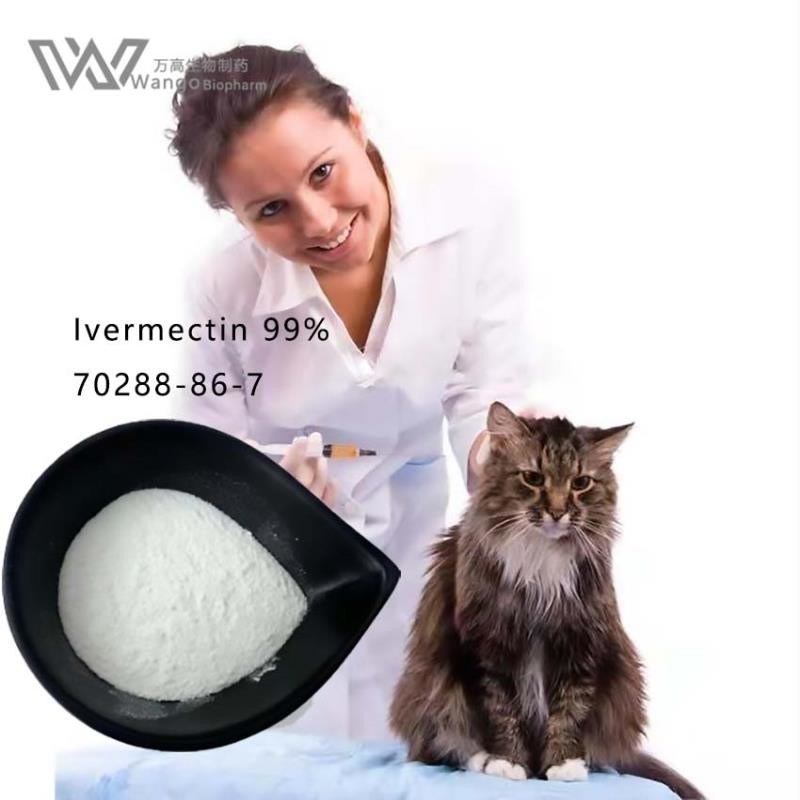 Ivermectin Powder Cas 70288-86-7 Pure  For Cattles Intestinal Antiparasitic Drug