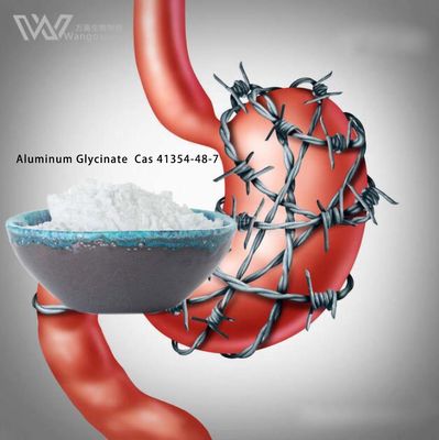 Gastrische Behandlung pharmazeutischer API Aluminum Glycinate Cas 41354-48-7