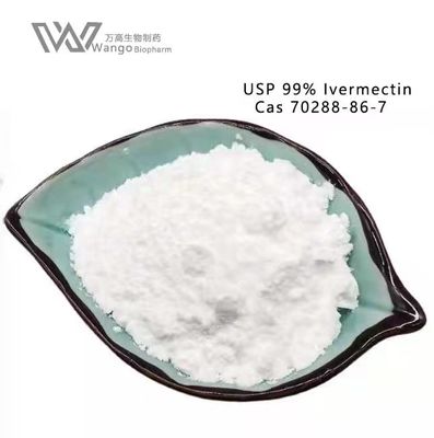 Veterinärrohstoff Praziquantel CAS 70288-86-7 Ivermectin 99%