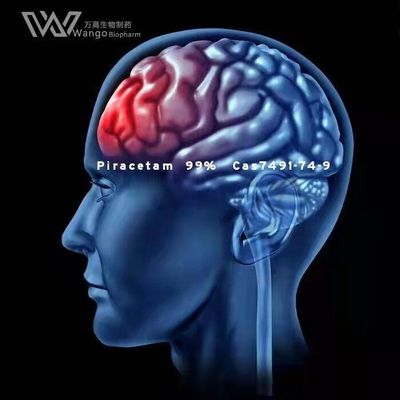 Masse Piracetam Nootropics pulverisiert kognitiven Vergrößerer CAS 7491-74-9